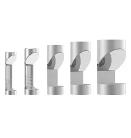 TESLONG NTG100/150/450/500 BORESCOPE FOCUS AND FOLD 5-MIRROR SET, 22-40 CAL