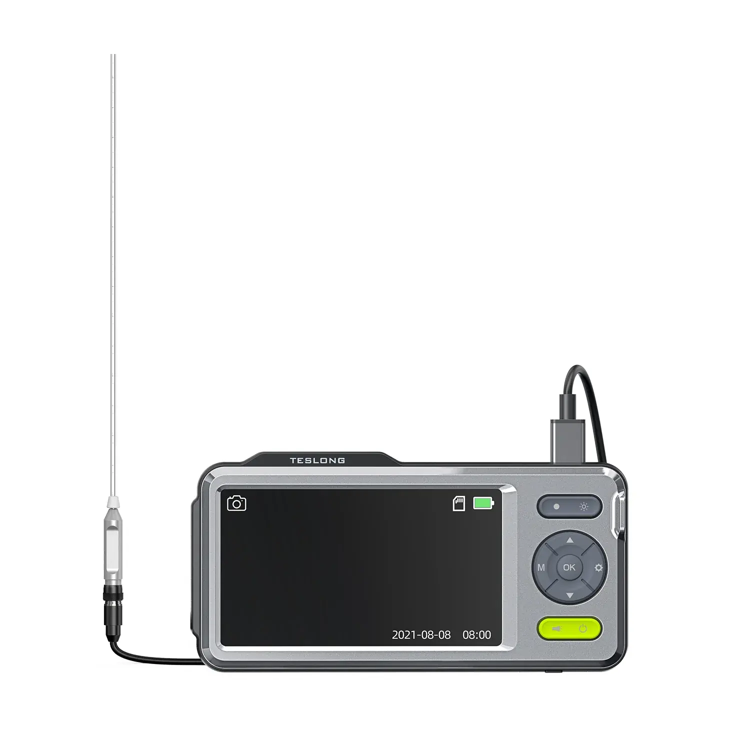 TESLONG NTG500H RIGID BORESCOPE, 26", USB CONNECTION, W/ 5" IPS SCREEN