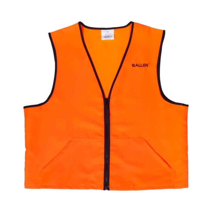 ALLEN ALLEN DELUXE BLAZE ORANGE HUNTING VEST, LARGE
