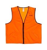 ALLEN ALLEN DELUXE BLAZE ORANGE HUNTING VEST, W/ ZIPPER, XL