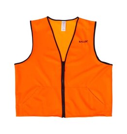 ALLEN ALLEN DELUXE BLAZE ORANGE HUNTING VEST, W/ ZIPPER, XL