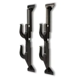 ALLEN ALLEN WINDOW GUN, BOW & TOOL RACK, BLACK