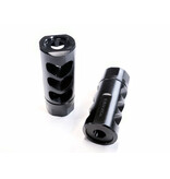 PATRIOT VALLEY ARMS PVA JET BLAST MUZZLE BRAKE, 30 CAL, 5/8-24, BLACK NITRIDE
