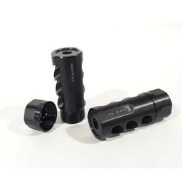 PATRIOT VALLEY ARMS PVA JET BLAST ULTRALIGHT MUZZLE BRAKE, 30 CAL, 5/8-24, BLACK