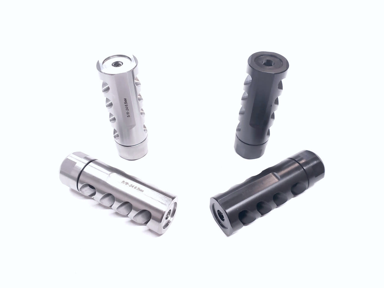 PATRIOT VALLEY ARMS PVA SHOCKWAVE ULTRA LIGHT MUZZLE BRAKE, 30 CAL, 5/8-24, BLACK