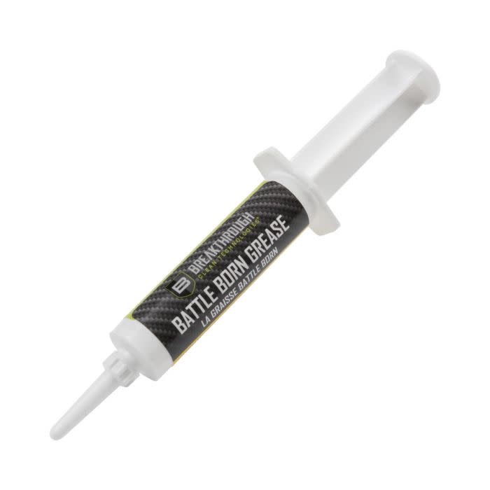 BREAKTHROUGH CLEAN TECHNOLOGIES BATTLE BORN GREASE, W/ PTFE, 12CC SYRINGE