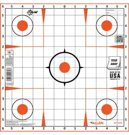 ALLEN ALLEN EZ AIM PAPER TARGET, SIGHT IN GRID, 12”, 100 PACK