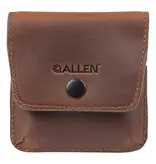 ALLEN ALLEN DEL NORTE LEATHER BELT LOOP CARTRIDGE HOLDER, BROWN