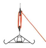 ALLEN ALLEN HEAVY-DUTY GAMBREL FRAME AND HOIST, 1200LB CAPACITY, STEEL, BLACK