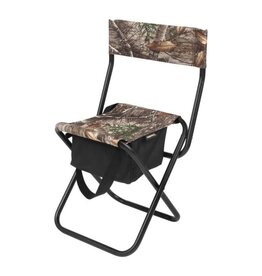 ALLEN ALLEN CAMO VANISH FOLDABLE SEAT, W/ BACKREST, REALTREE EDGE