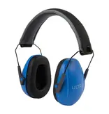 ALLEN ALLEN ULTRX SLIM PROFILE YOUTH PASSIVE EARMUFF, BLUE