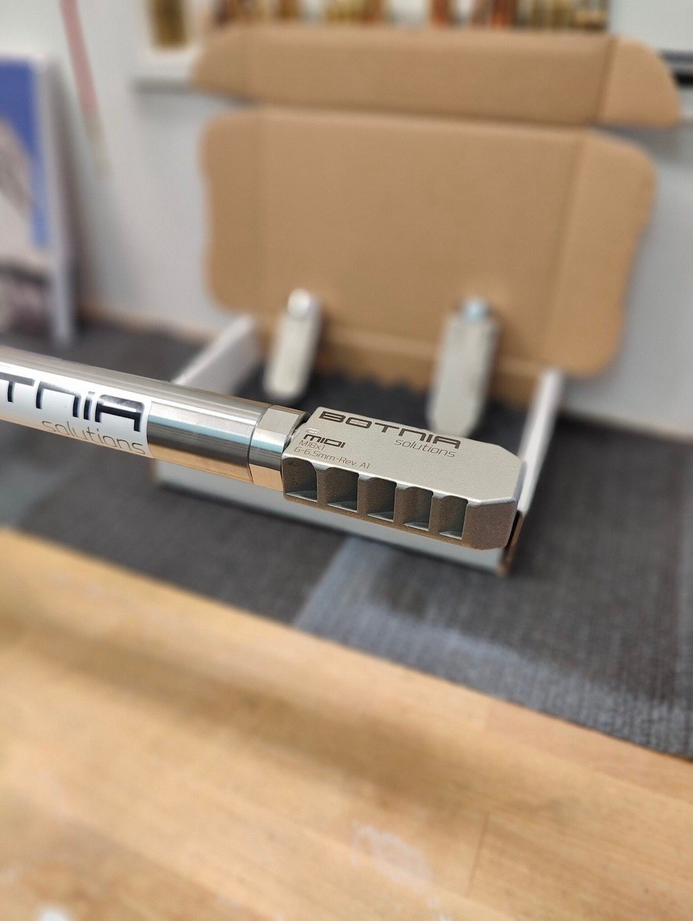 BOTNIA SOLUTIONS GEN 1 SERIES BRAKES, MIDI, 5/8-24, 6-6.5MM, STAINLESS