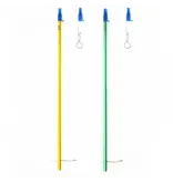 DERRACO ENGINEERING COLOR CODED PRIMER TUBES, 300MM, LARGE & SMALL RIFLE SET