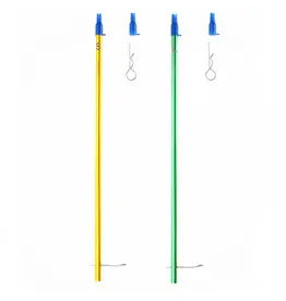 DERRACO ENGINEERING COLOR CODED PRIMER TUBES, 300MM, LARGE & SMALL RIFLE SET