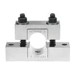 DERRACO ENGINEERING MOVE-YA-BASTARD 2 POST BARREL VISE, W/ 7 BUSHINGS