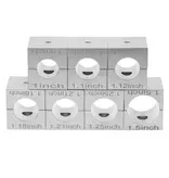 DERRACO ENGINEERING MOVE-YA-BASTARD 2 POST BARREL VISE, W/ 7 BUSHINGS