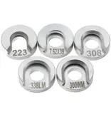 DERRACO ENGINEERING PRECISION PRIMING SHELL HOLDER, LEE FOOTPRINT, KIT OF 5