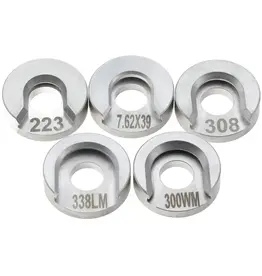 DERRACO ENGINEERING PRECISION PRIMING SHELL HOLDER, LEE FOOTPRINT, KIT OF 5