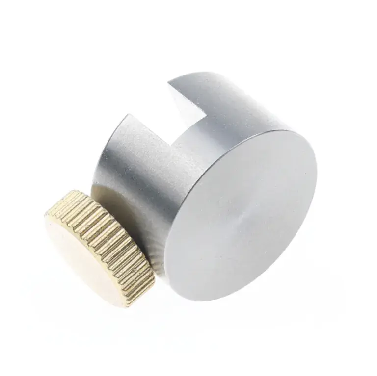 DERRACO ENGINEERING BULLET COMPARATOR ANVIL BASE, SINGLE SCREW, HORNADY TYPE