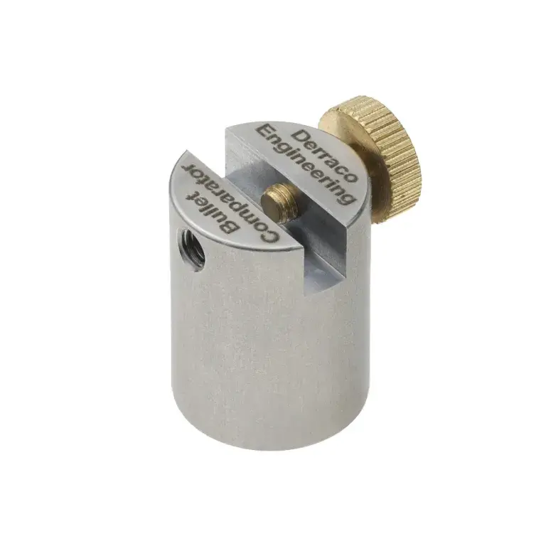 DERRACO ENGINEERING BULLET COMPARATOR BUSHING HOLDER, HORNADY TYPE