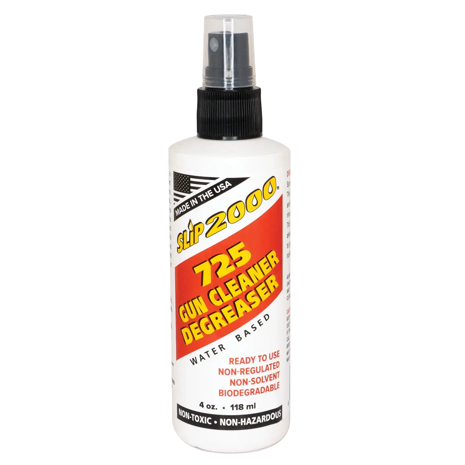 SLIP 2000 725 GUN CLEANER & DEGREASER, 4OZ