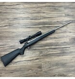 TIKKA TIKKA T3 RIFLE, .222 REM, STAINLESS, W/ REDFIELD SCOPE, PRE-OWNED