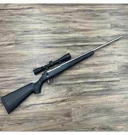 TIKKA TIKKA T3 RIFLE, .222 REM, STAINLESS, W/ REDFIELD SCOPE, PRE-OWNED