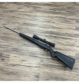 TIKKA TIKKA T3 RIFLE, .222 REM, STAINLESS, W/ REDFIELD SCOPE, PRE-OWNED