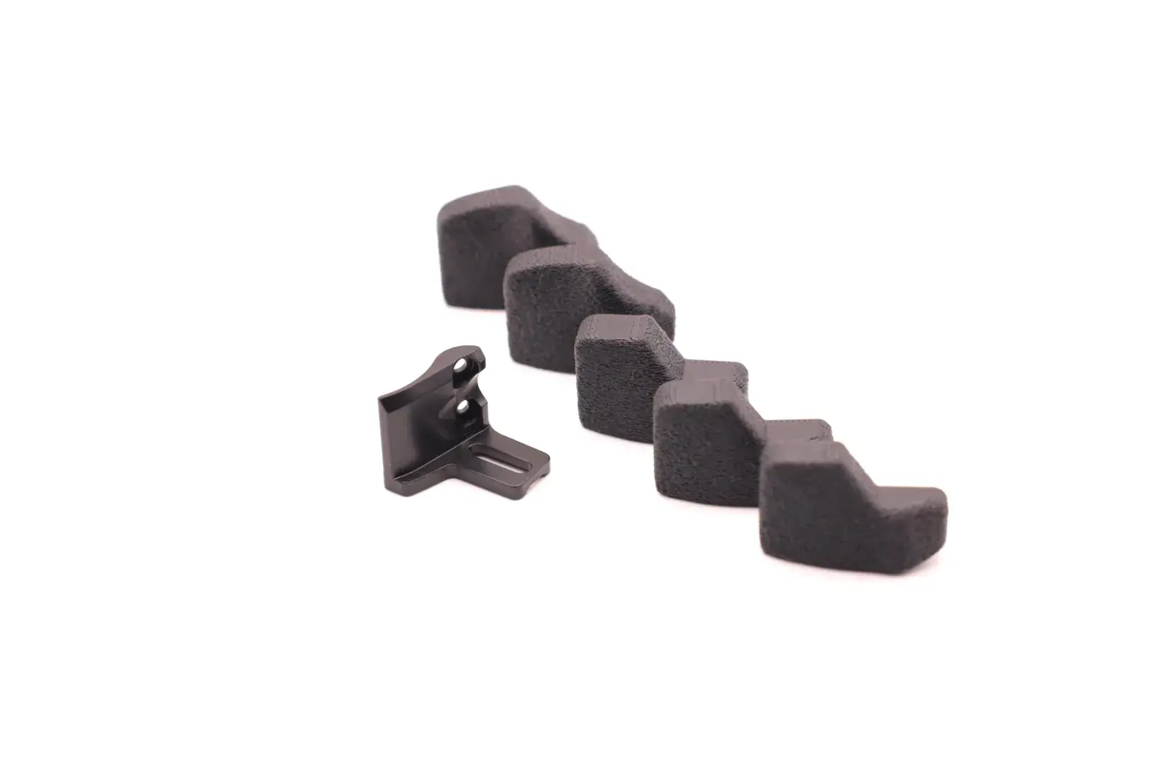 GRAY OPS CNC TACTICAL DBM FINGER REST, RH, KIT OF 5