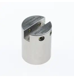 DERRACO ENGINEERING BULLET COMPARATOR BUSHING HOLDER, DUAL GRUBSCREW TYPE