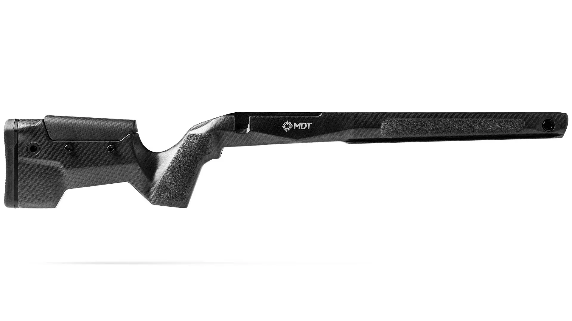 MDT MDT CRBN RIFLE STOCK, REM 700 SA, BLACK CARBON FIBER, M5 INLET