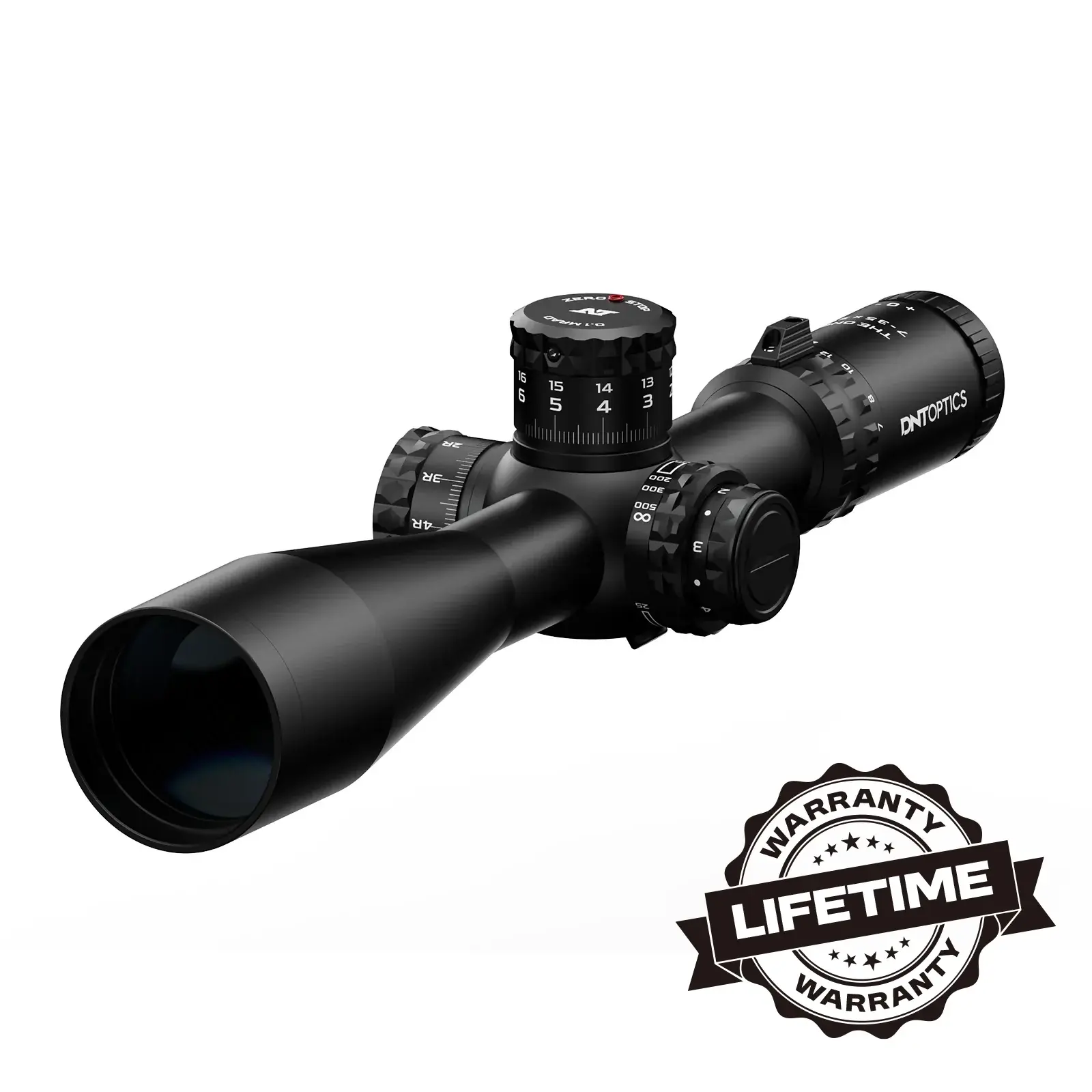 DNT OPTICS THEONE RIFLESCOPE, 7-35X56, FFP, TOR RETICLE, MRAD