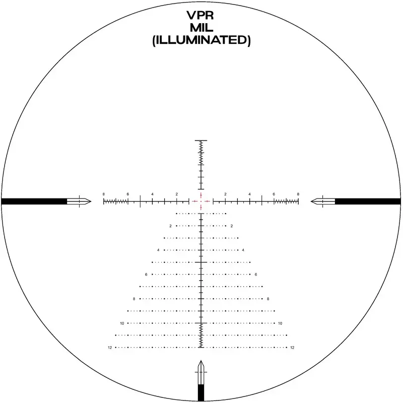 ARKEN OPTICS EP-5 RIFLESCOPE, 5-25X56, FFP, VPR RETICLE, MRAD