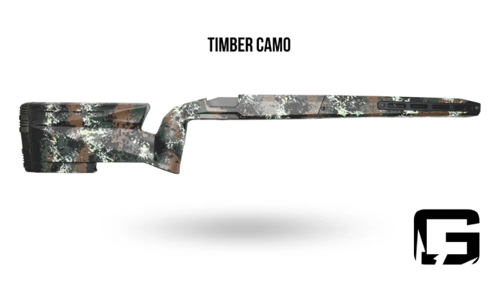 GRAYBOE HALO STOCK, RH, TIMBER CAMO