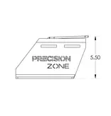 PRECISION ZONE QUICK CHANGE PLATE FOR VERSA MOUNT, BLANK