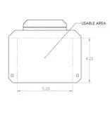 PRECISION ZONE QUICK CHANGE PLATE FOR VERSA MOUNT, BLANK