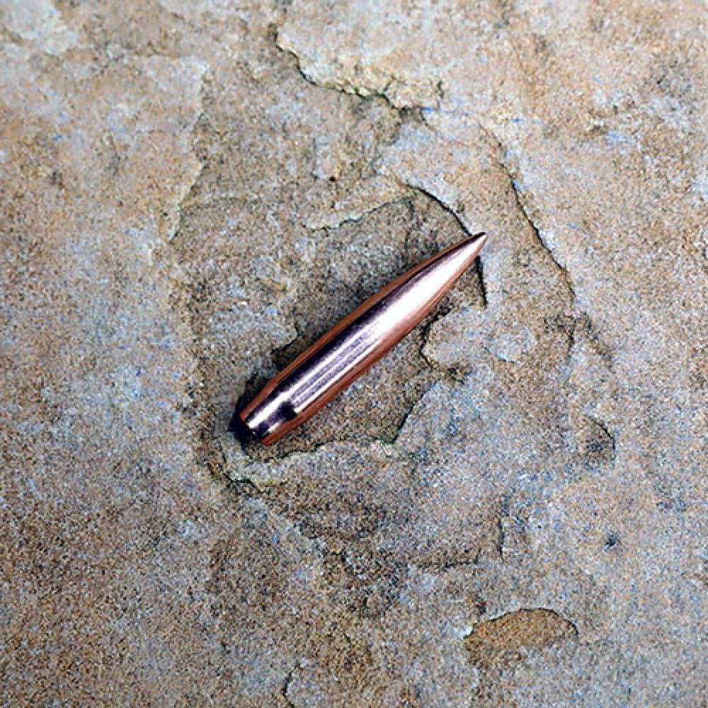 DAVID TUBB DTAC BULLETS, 6MM/.243", 115GR RBT BARE, CLOSED NOSE, 500 PACK