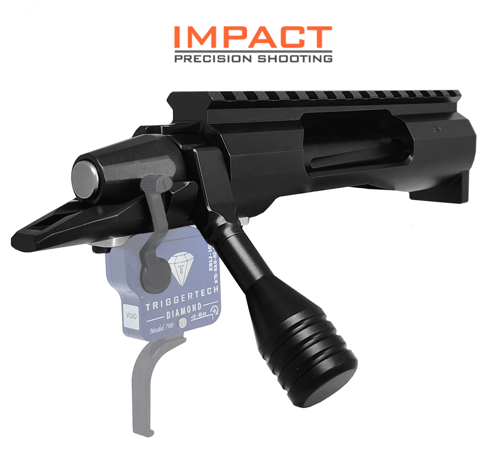 IMPACT 737R RIFLE ACTION, SA, RH, MAG BF, W 75 DEGREE BOLT