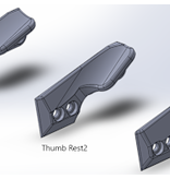 MPA VANQUISH CHASSIS,  REM 700, SA, 2 NESTING BRIDGES,  RH, STANDARD STOCK, TUNGSTEN