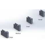 MPA MATRIX PRO II CHASSIS,  REM 700, SA, 2 NESTING BRIDGES,  RH, STANDARD STOCK, TUNGSTEN