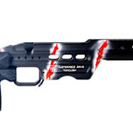 MPA VANQUISH CHASSIS,  REM 700, SA, 2 NESTING BRIDGES,  RH, STANDARD STOCK, FDE