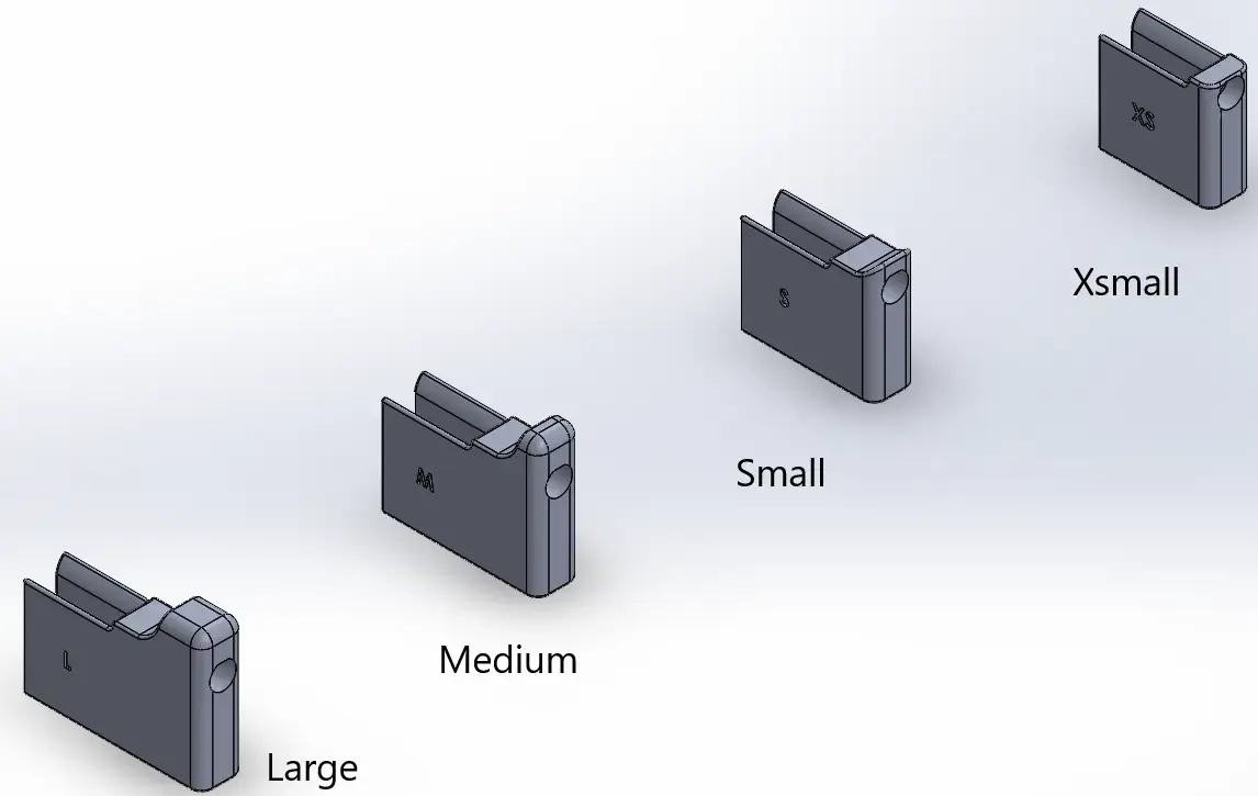 MPA MATRIX PRO II CHASSIS,  REM 700, LA, 2 NESTING BRIDGES,  RH, COMP STOCK, FDE