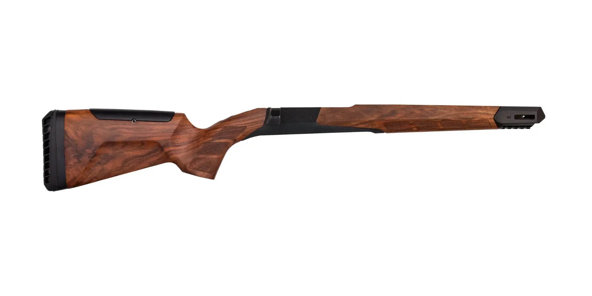 WOOX SUPERLEGGERA STOCK, ADJUSTABLE, REM 700, SA, HIGH GRADE WALNUT