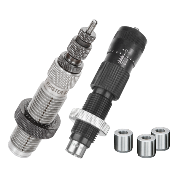 FORSTER FORSTER BUSHING ULTRA DIE SET, 6MM BR, W/ 264, 266 & 268 BUSHINGS