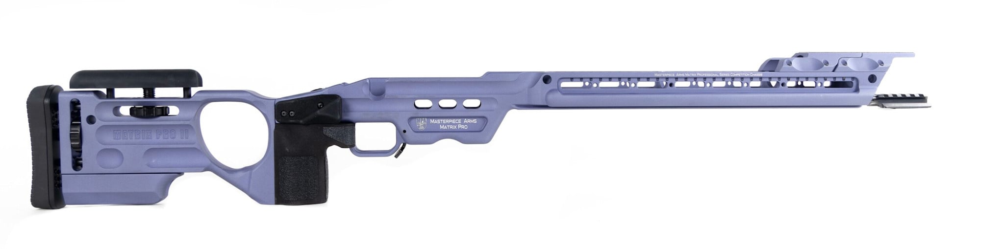 MPA MATRIX PRO II CHASSIS,  REM 700, SA, 2 NESTING BRIDGES,  AMBI, STANDARD STOCK, MIDNIGHT BRONZE