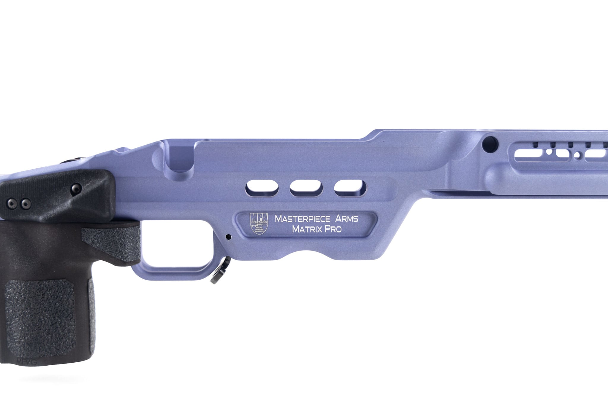 MPA MATRIX PRO II CHASSIS,  REM 700, SA, 2 NESTING BRIDGES,  AMBI, STANDARD STOCK, MIDNIGHT BRONZE