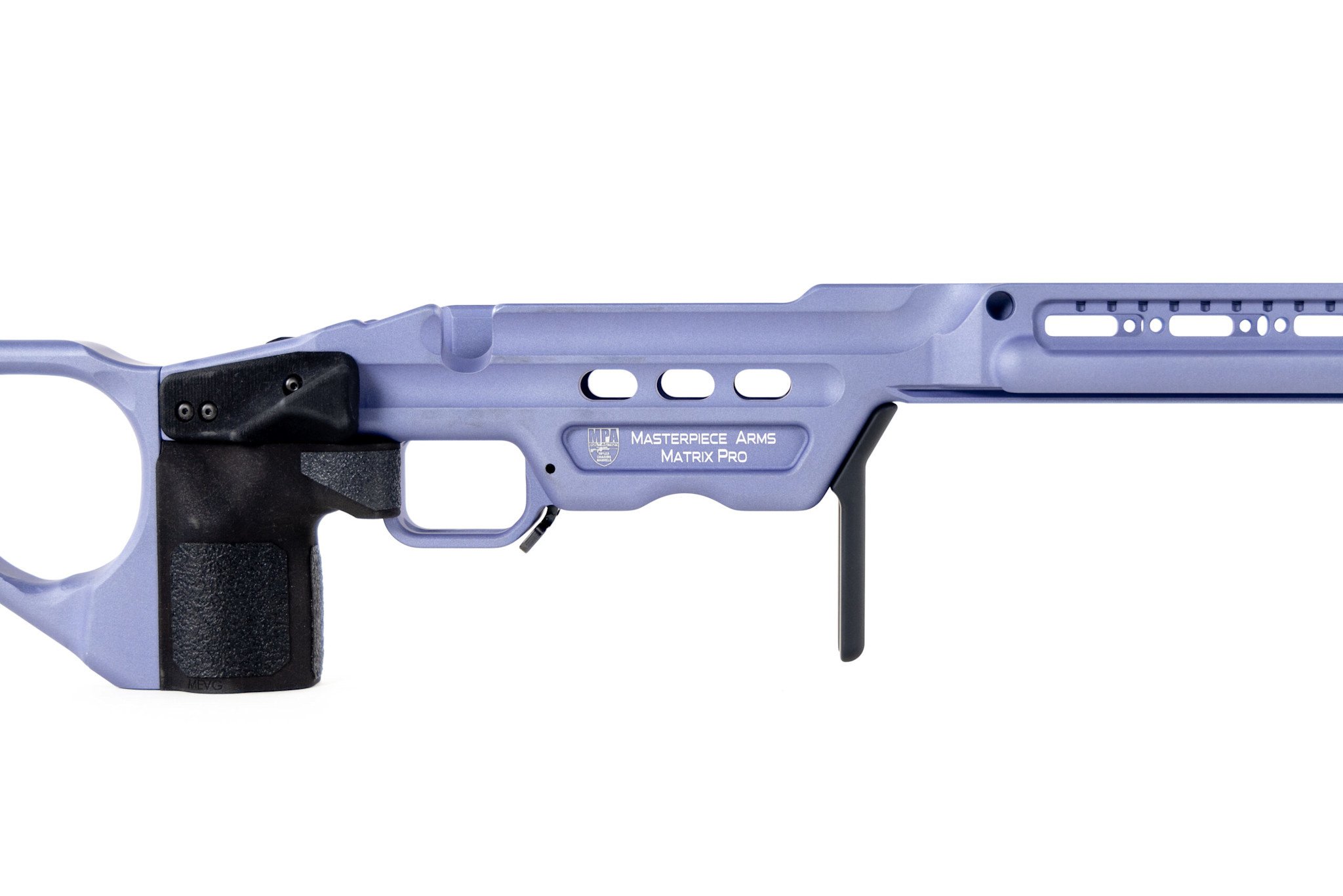 MPA MATRIX PRO II CHASSIS,  REM 700, SA, 2 NESTING BRIDGES,  AMBI, STANDARD STOCK, MIDNIGHT BRONZE