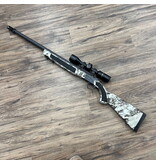 CVA CVA ACCURA MR-X MUZZLELOADER RIFLE, 50 CAL, GREY CERAKOTE, W/ BURRIS FULLFIELD SCOPE, MUZZLE BRAKE, PRE-OWNED