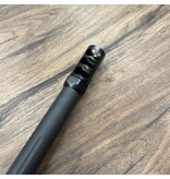 CVA CVA ACCURA MR-X MUZZLELOADER RIFLE, 50 CAL, GREY CERAKOTE, W/ BURRIS FULLFIELD SCOPE, MUZZLE BRAKE, PRE-OWNED
