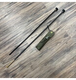 CVA CVA ACCURA MR-X MUZZLELOADER RIFLE, 50 CAL, GREY CERAKOTE, W/ BURRIS FULLFIELD SCOPE, MUZZLE BRAKE, PRE-OWNED